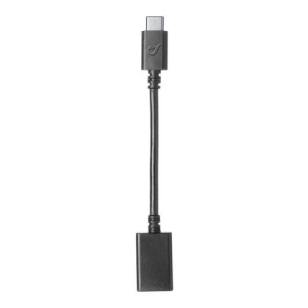 Adaptor Cellularline Usb la Type-C Negru