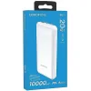 Baterie Externa Borofone 10000mAh BJ19 Usb3.0 la Type-C PD 20W Alb