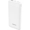 Baterie Externa Borofone 10000mAh BJ19 Usb3.0 la Type-C PD 20W Alb