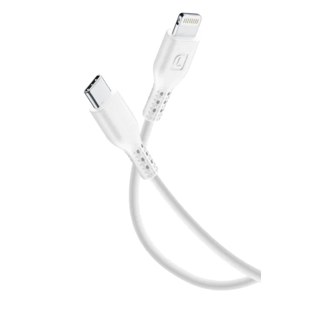 Cablu Cellularline Type-C to Lightning 2M White