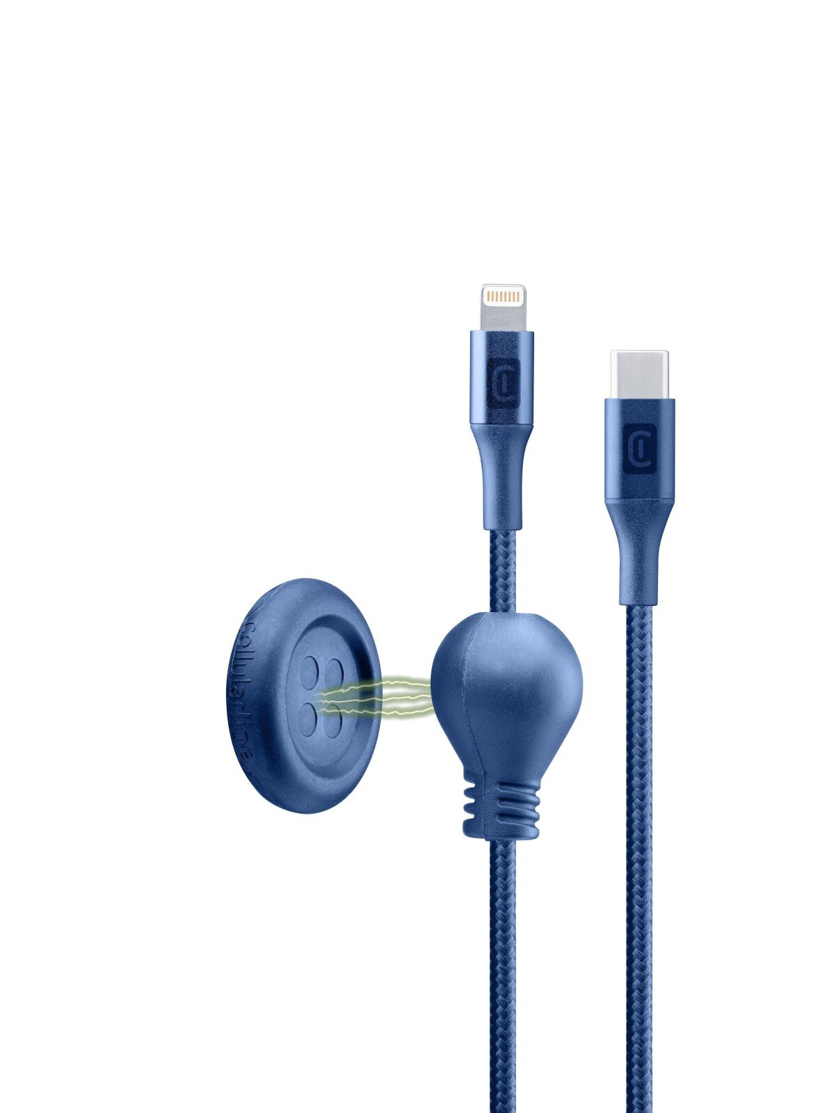 Cablu Cellularline Type-C to Lightning USBDATABUTC2LMFI1B Blue thumb