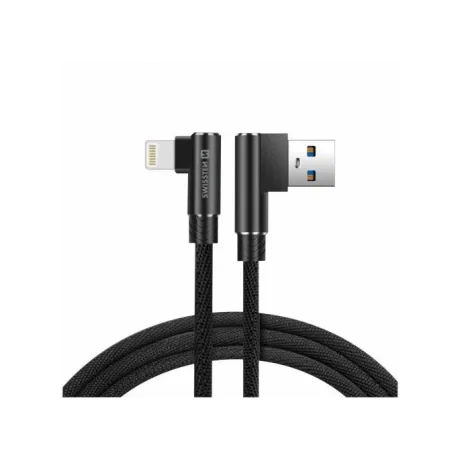 Cablu Date Swissten Arcade Usb to Lightning 1.2 Negru