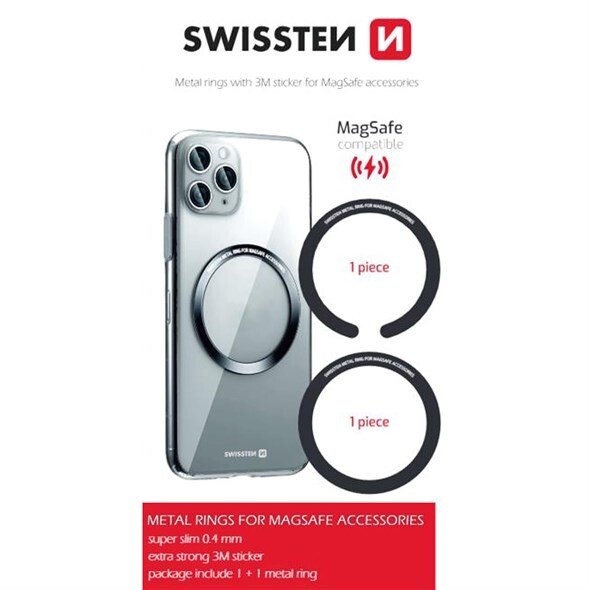 Set Metal Pad Swissten thumb