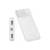 Baterie Externa Baseus QPOW 10000 mAh 3.0 QC 15W cu IN/Out 2xUSB 1xType-C 1xLightning 1xMicro USB White