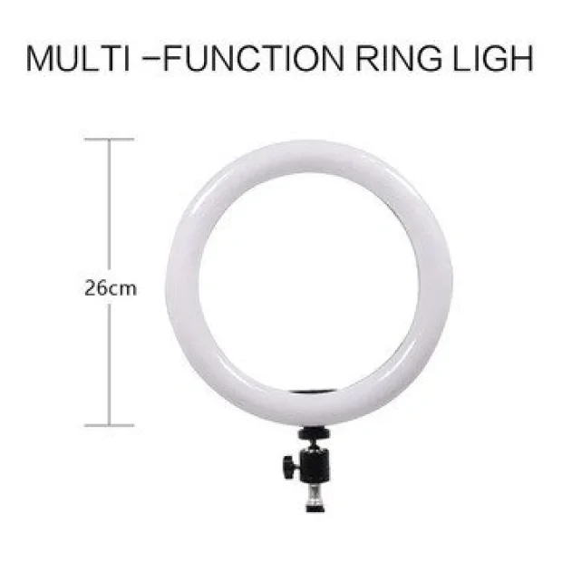 Lampa Led Ring 26cm Bluetooth cu Trepied 1.6m