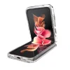 Husa Cover Mercury Coque Airbag pentru Samsung Galaxy Z Flip 4 Transparent