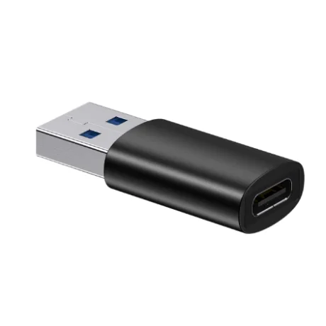 Adaptor Baseus Ingenuity Series Mini OTG USB 3.1 (T) to USB Type-C (M) Negru
