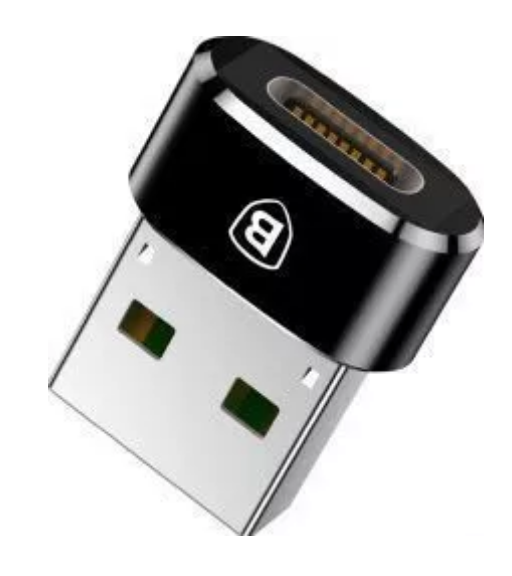 Adaptor Baseus Mini USB 2.0(T) to USB Type-C(M) Negru thumb