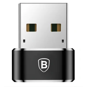 Adaptor Baseus Mini USB 2.0(T) to USB Type-C(M) Negru