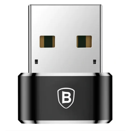 Adaptor Baseus Mini USB 2.0(T) to USB Type-C(M) Negru