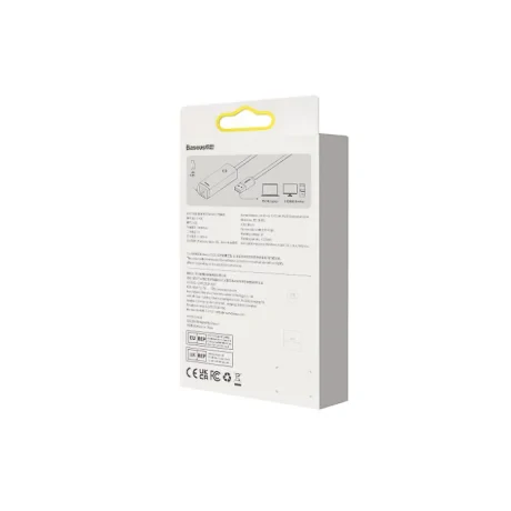 Adaptor Retea Baseus Lite USB 2.0 to RJ-45 10/100 Mbps Adapter LED Gri