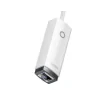 Adaptor Retea Baseus Lite USB Type-C to RJ-45 10/100 Mbps Adapter LED Alb