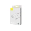 Adaptor Retea Baseus Lite USB Type-C to RJ-45 10/100 Mbps Adapter LED Gri