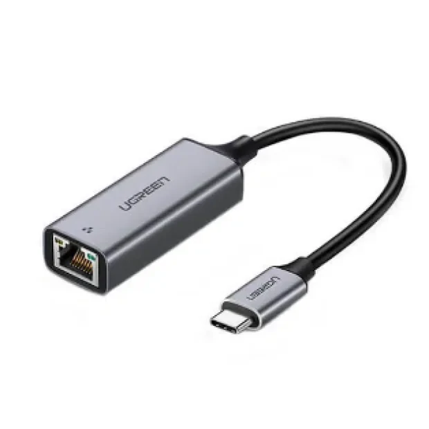 Adaptor retea Ugreen CM199 USB Type-C to Gigabit LAN Adapter gri