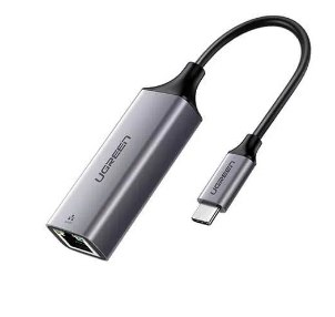 Adaptor retea Ugreen CM199 USB Type-C to Gigabit LAN Adapter gri thumb