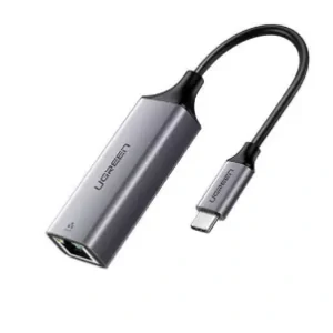 Adaptor retea Ugreen CM199 USB Type-C to Gigabit LAN Adapter gri