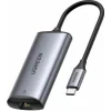 Adaptor retea Ugreen CM275 extern USB-C la port RJ-45 2.5 Gbps gri