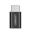 Adaptor Ugreen US157 USB Type-C(T) to micro USB(M) negru