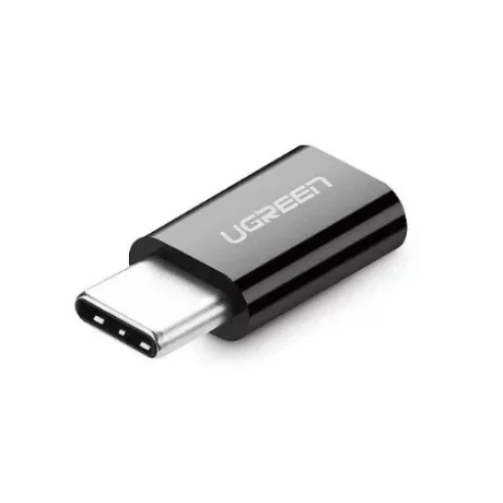 Adaptor Ugreen US157 USB Type-C(T) to micro USB(M) negru