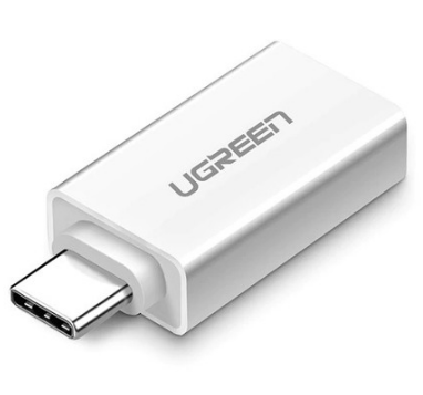 Adaptor Ugreen US173 USB Type-C(T) to USB 3.0(M) alb thumb