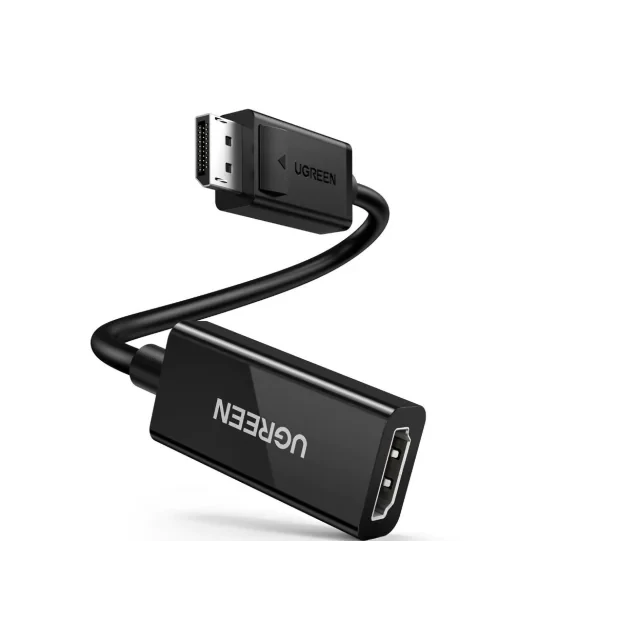 Adaptor video Ugreen MM137 DP (T) la HDMI 4K UHD 0.25m negru