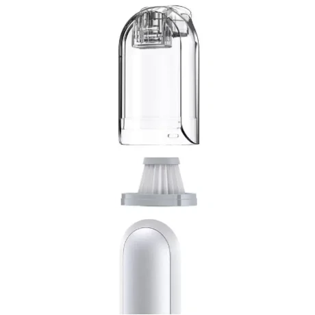 Aspirator de mana Baseus A1 4000pa 2000 mAh include Cablu Type-C la USB Alb