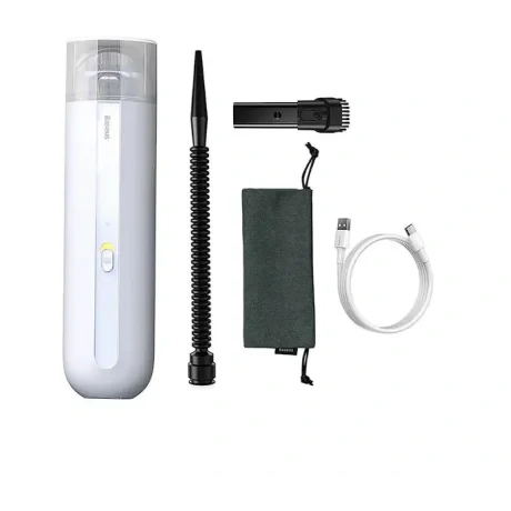 Aspirator de mana Baseus A2 5000pa include Cablu Type-C la USB Alb