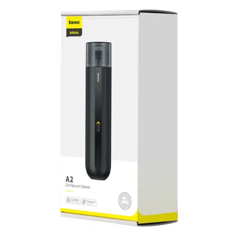 Aspirator de mana Baseus A2 5000pa include Cablu Type-C la USB Negru