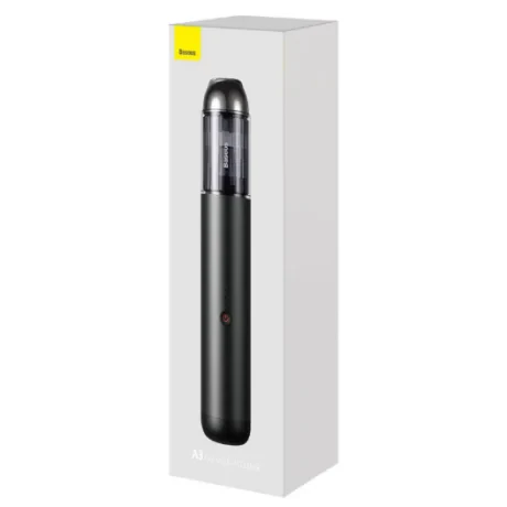 Aspirator de mana Baseus A3 15000pa QC3.0 include Cablu Type-C la USB Negru