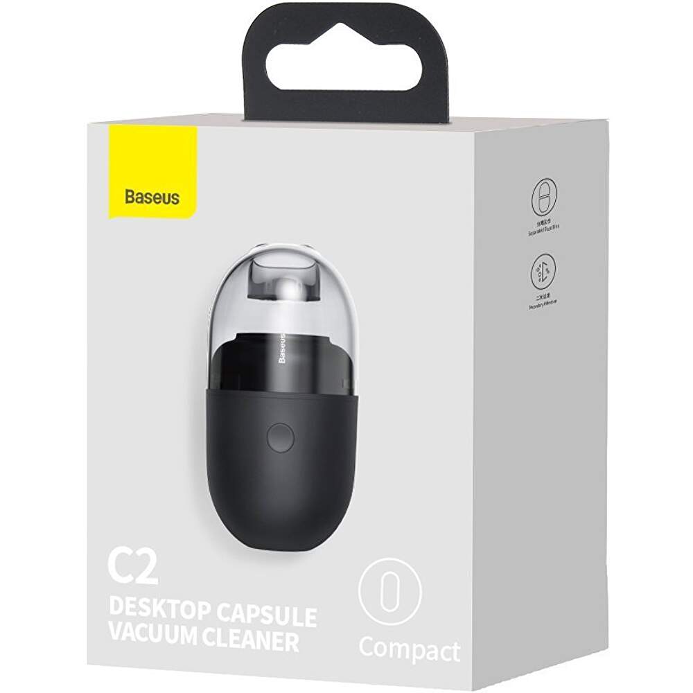 Aspirator de mana Baseus C2 700pa Negru thumb