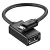 Cablu Adaptor Ugreen OTG US133 Micro-USB(T) to USB 2.0(M) Negru
