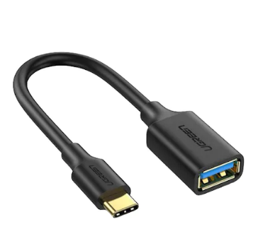 Cablu Adaptor Ugreen OTG US154 USB Type-C(T) to USB 3.0(M) lungime 15 cm Negru thumb