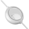 Cablu Alimentare si Date Baseus Bright Mirror One-for-three Retractable USB la Micro-USB + Lightning Iphone + USB Type-C 3.5A 1.2m Alb