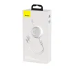 Cablu Alimentare si Date Baseus Bright Mirror One-for-three Retractable USB la Micro-USB + Lightning Iphone + USB Type-C 3.5A 1.2m Alb