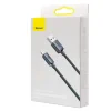 Cablu Alimentare si Date Baseus Crystal Shine Fast Charging USB la Lightning Iphone 2.4A 2m Negru