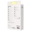 Cablu Alimentare si Date Baseus Crystal Shine Fast Charging USB la Lightning Iphone 2.4A 2m Negru