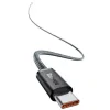 Cablu Alimentare si Date Baseus Dynamic Series Fast Charging USB Type-C la USB Type-C 100W 1m braided Gri