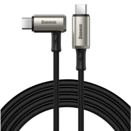 Cablu Alimentare si Date Baseus Hammer Fast Charging USB Type-C la USB Type-C 100W 1.5m Negru