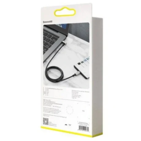 Cablu Alimentare si Date Baseus Hammer Fast Charging USB Type-C la USB Type-C 100W 1.5m Negru