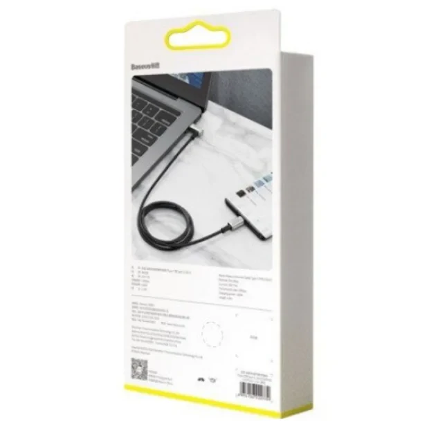 Cablu Alimentare si Date Baseus Hammer Fast Charging USB Type-C la USB Type-C 100W 1.5m Negru