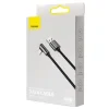 Cablu Alimentare si Date Baseus Legend Elbow Fast Charging USB la USB Type-C 66W braided 2m Negru