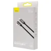 Cablu Alimentare si Date Baseus Legend Elbow Fast Charging USB Type-C la USB Type-C 100W braided 2m Negru