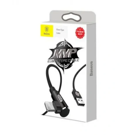 Cablu Alimentare si Date Baseus MVP Fast Charging USB la Lightning iPhone 2A brodat 1m Negru