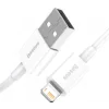 Cablu Alimentare si Date Baseus Superior Fast Charging USB la Lightning Iphone 2.4A 2m Alb