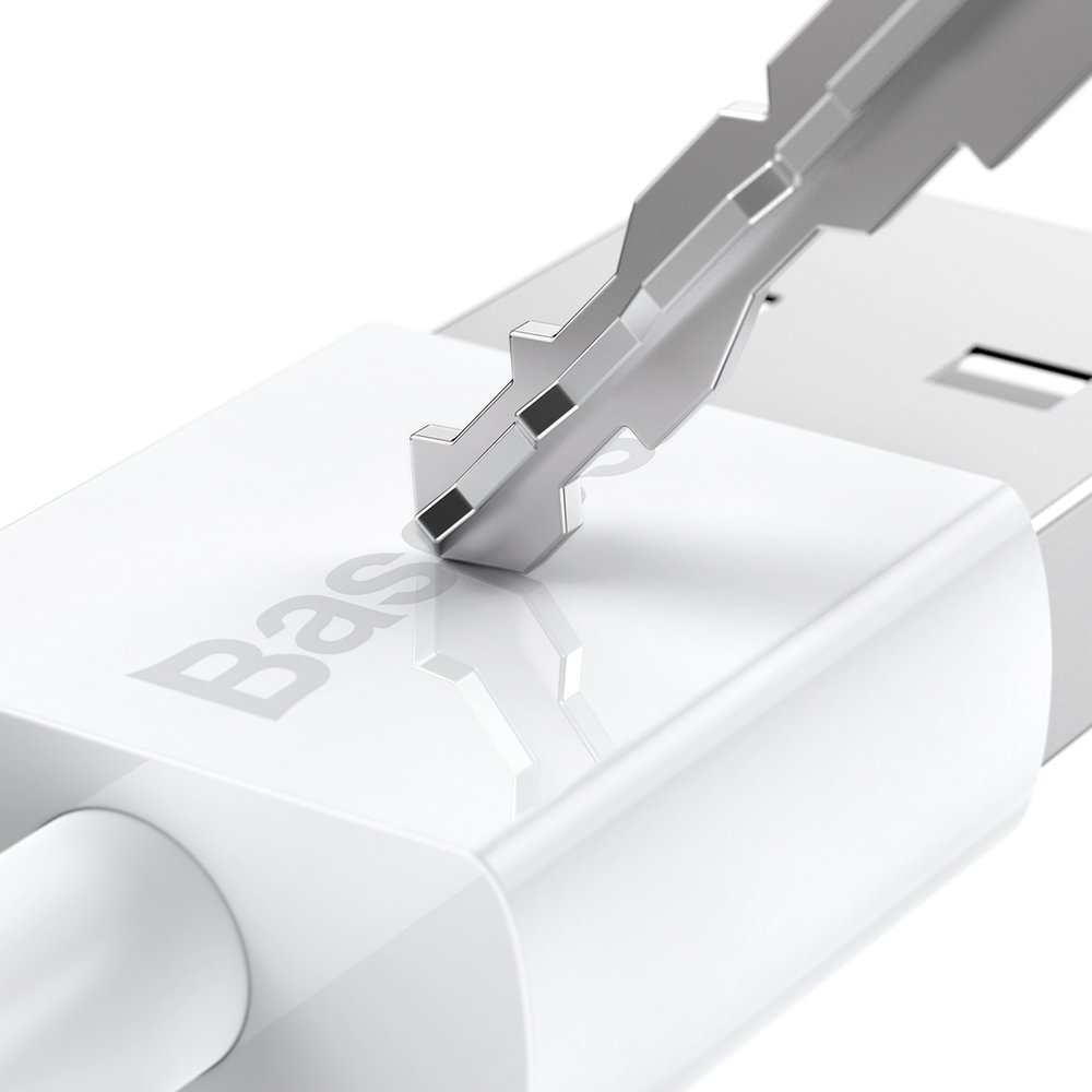 Cablu Alimentare si Date Baseus Superior Fast Charging USB la Micro-USB 2A 1m Alb thumb