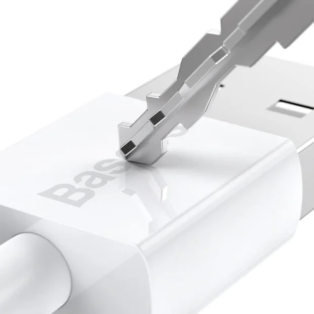 Cablu Alimentare si Date Baseus Superior Fast Charging USB la Micro-USB 2A 1m Alb