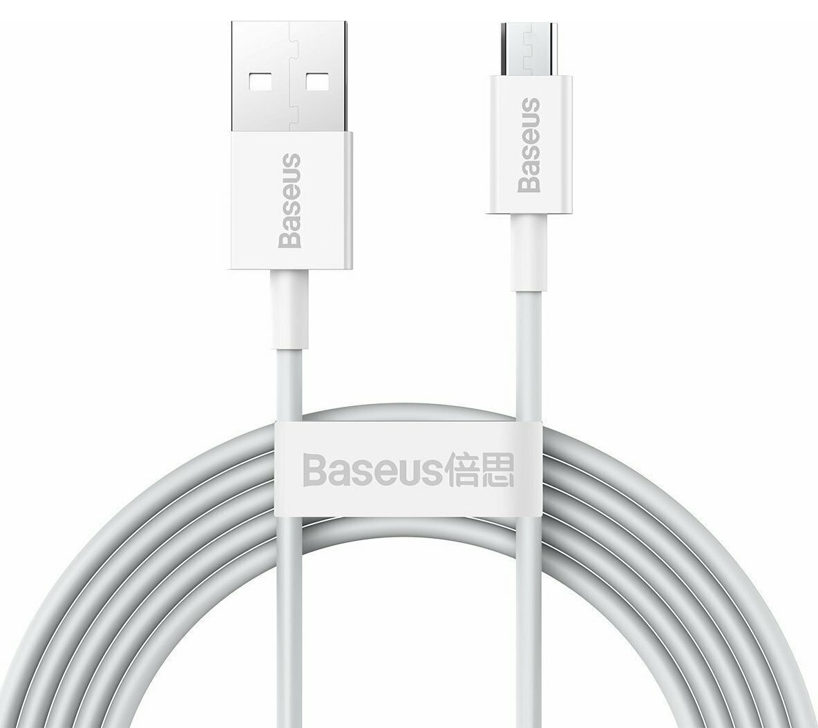 Cablu Alimentare si Date Baseus Superior Fast Charging USB la Micro-USB 2A 2m Alb thumb