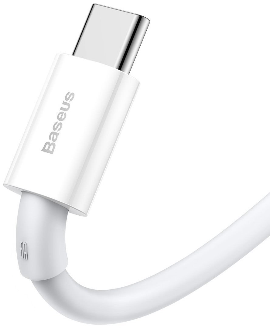 Cablu Alimentare si Date Baseus Superior Fast Charging USB la USB Type-C 66W 2m Alb thumb