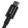 Cablu Alimentare si Date Baseus Superior Fast Charging USB Type-C la USB Type-C 100W 2m Negru