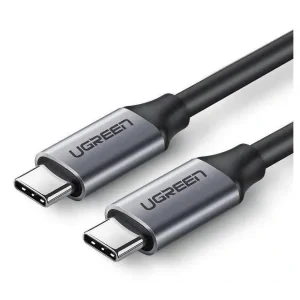 Cablu alimentare si date Ugreen US161 fast charging USB Type-C la USB Type-C 1.5m gri